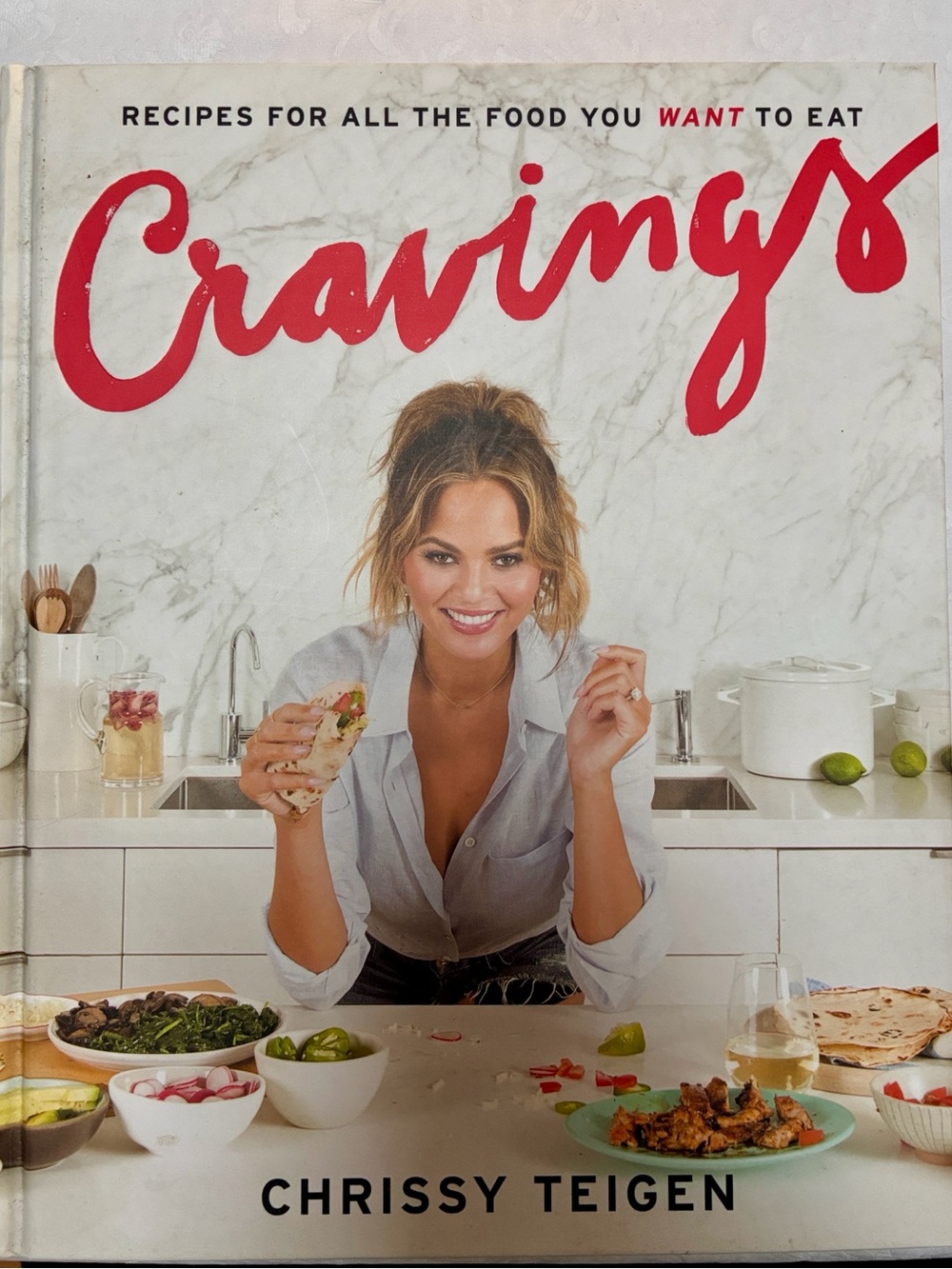 Cravings by Chrissy Teigan cookbook EUC